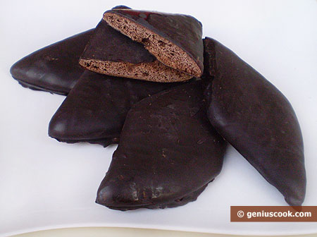 Итальянское шоколадное печенье "Мустаччьоли"(Mustaccioli)