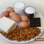 Ингредиенты для миндального торта Эстерхази