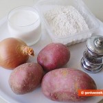 Ингредиенты для картофельных блинов