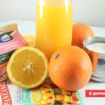 Ингредиенты для апельсинового желе