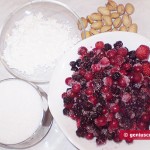 Ингредиенты для киселя из ягодного ассорти