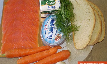 Ингредиенты для морковного чизкейка