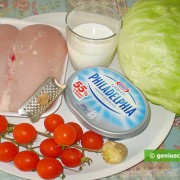 Ингредиенты для салата из куриной грудки