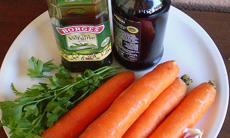Ингредиенты для морковного салата