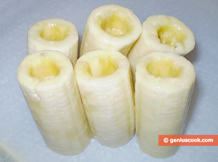 Очищенные бананы
