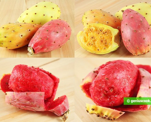 Опунция индийская, Fico d’India, prickly pear