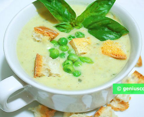 Крем-Суп из Зеленого Горошка